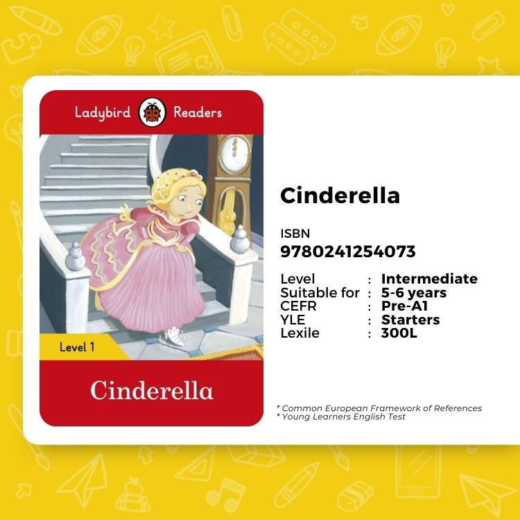 Buku Bahasa Inggris SD 9780241254073 Cinderella