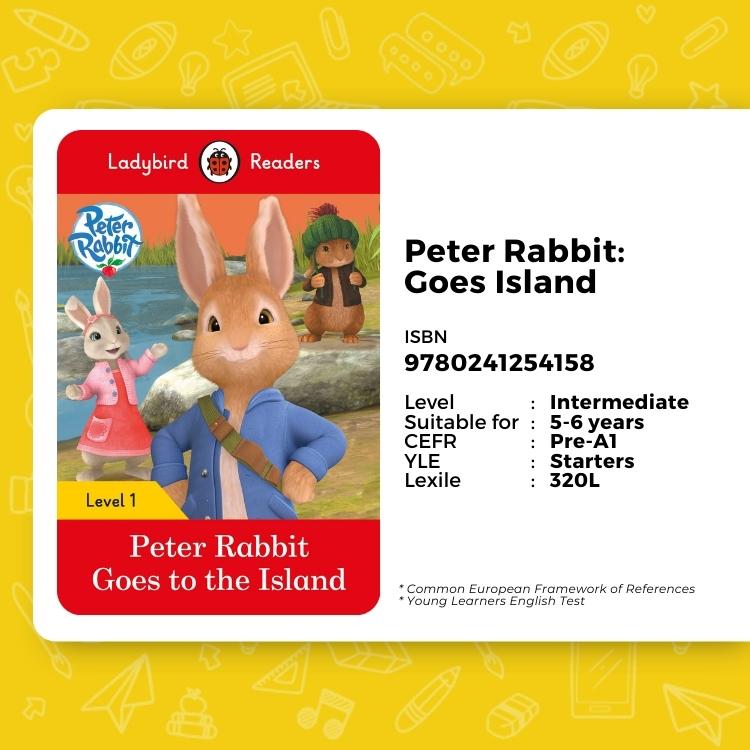 Buku Bahasa Inggris SD 9780241254158 Peter Rabbit_ Goes Island