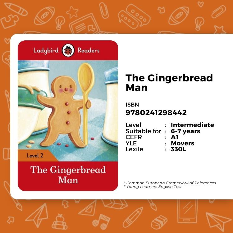 Buku Bahasa Inggris SD 9780241254424 The Gingerbread Man