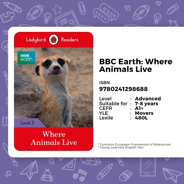 9780241298688 BBC Earth_ Where Animals Live