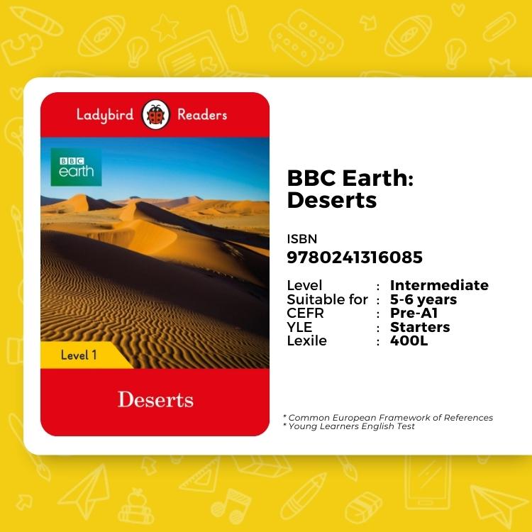 Buku Bahasa Inggris SD 9780241316085 BBC Earth_ Deserts