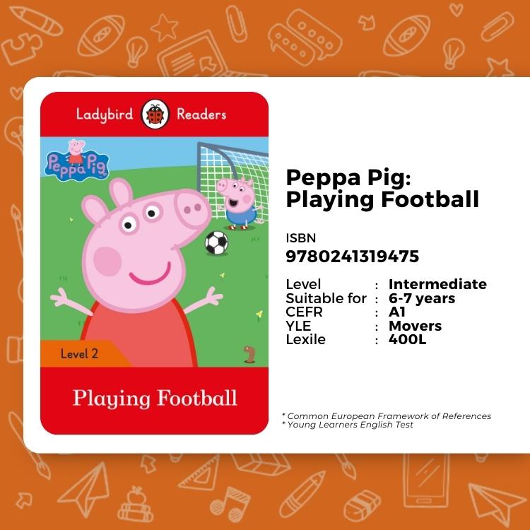 9780241319475 Peppa Pig_ Playing Football
