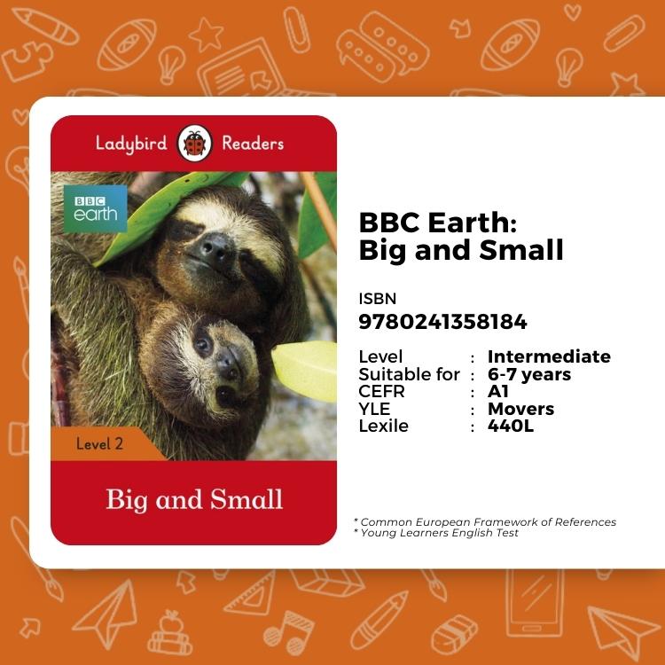 Buku Bahasa Inggris SD 9780241358184 BBC Earth Big and Small
