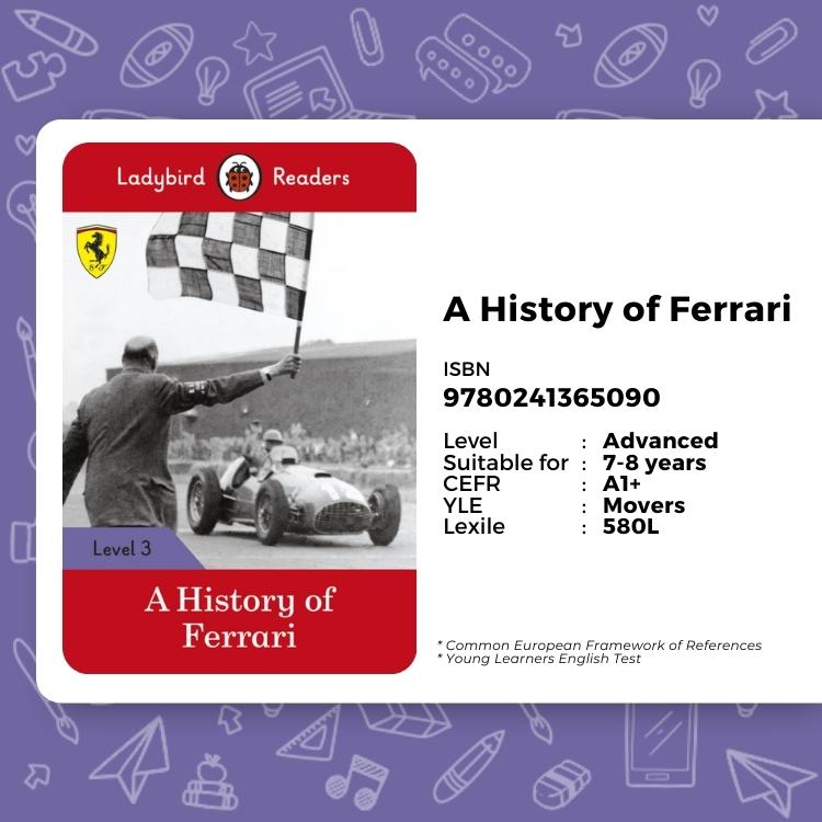 Buku Bacaan Inggris SD 9780241365090 A History of Ferrari