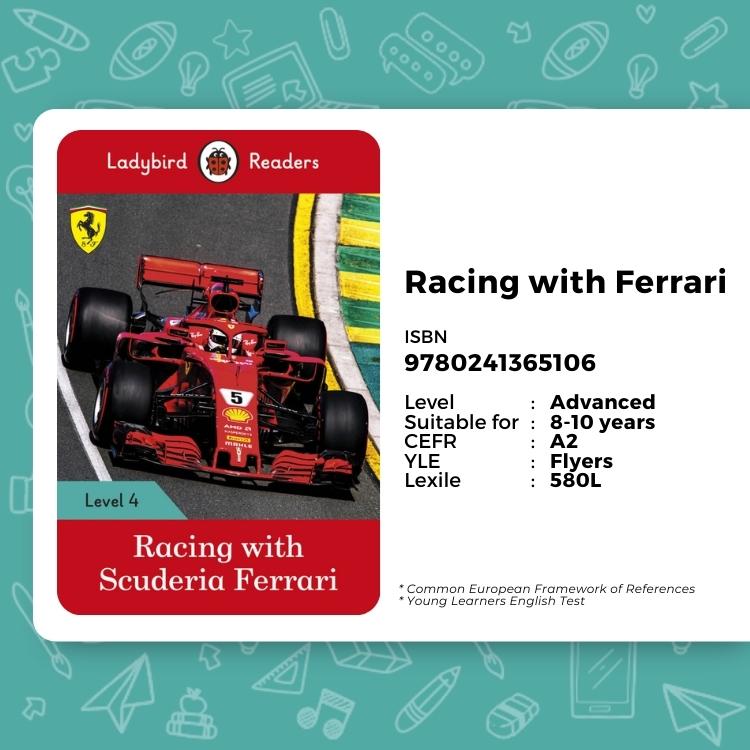 Buku Untuk Belajar Bahasa Inggris 9780241365106 Racing with Ferrari