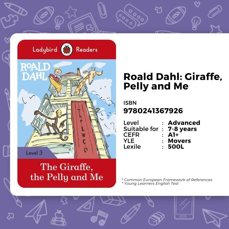 Buku Bacaan Inggris SD 9780241367926 Roald Dahl_ Giraffe, Pelly and Me