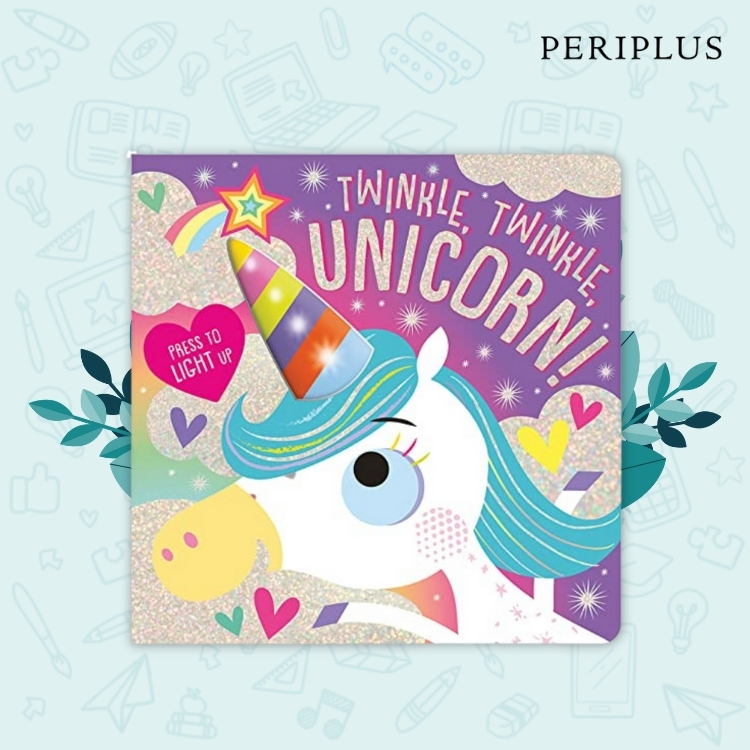 9781789471953 Board Book Twinkle, Twinkle, Unicorn! Rekomendasi Buku Anak Murah