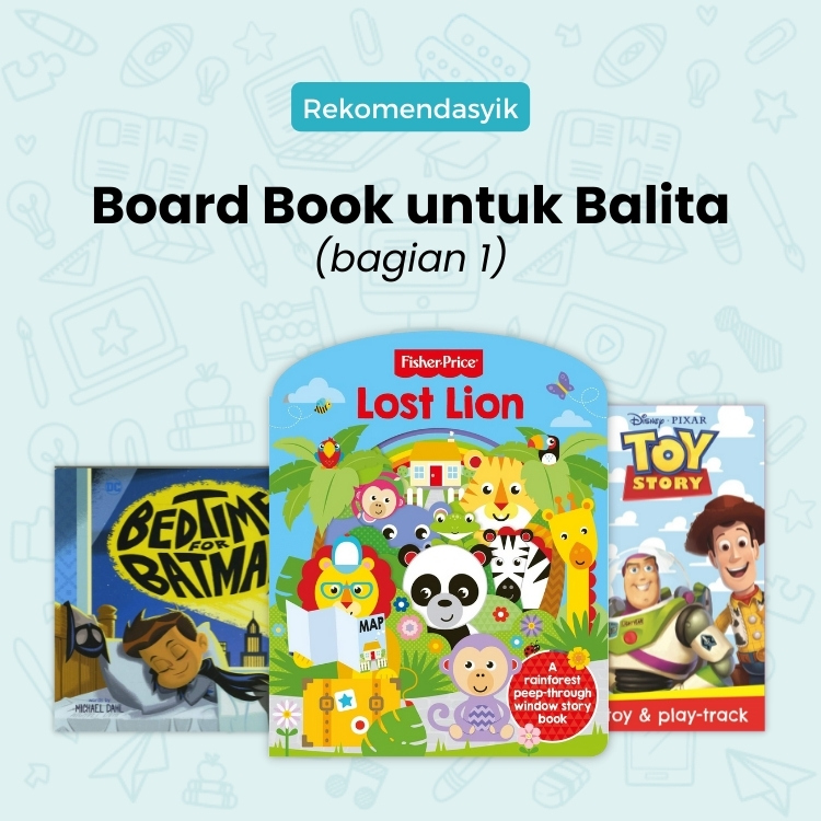 Board Book untuk Balita 1 Buku Anak Murah