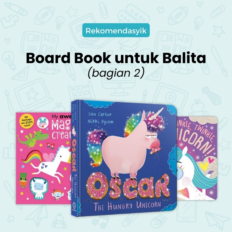 Board Book untuk Balita 2 Buku Anak Murah