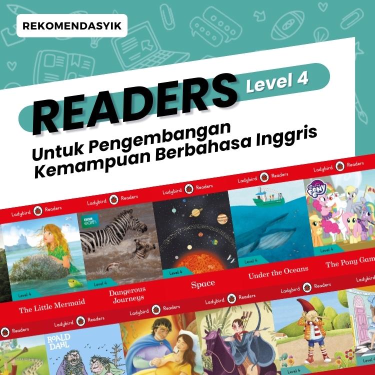 Buku Untuk Belajar Bahasa Inggris Rekomendasi Ladybird Readers Level 4