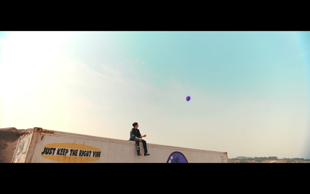 Permission To Dance Purple Balloon