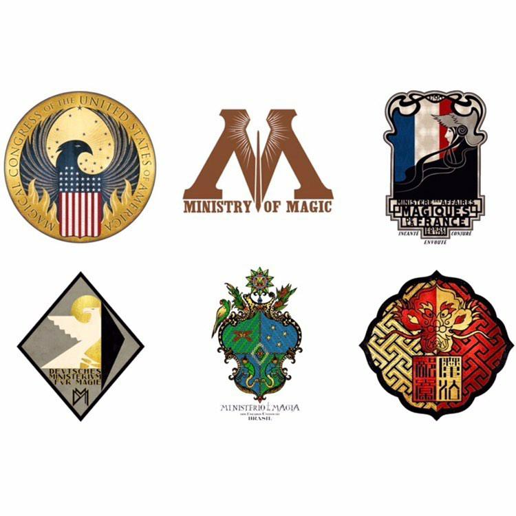 Logo Kementerian Sihir Wizarding World