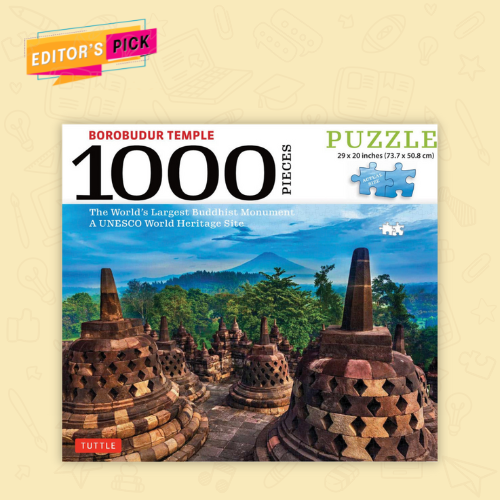 9780804853422 Borobudur Temple, Indonesia Jigsaw Puzzle