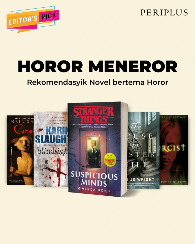 Rekomendasi Novel Horor Meneror