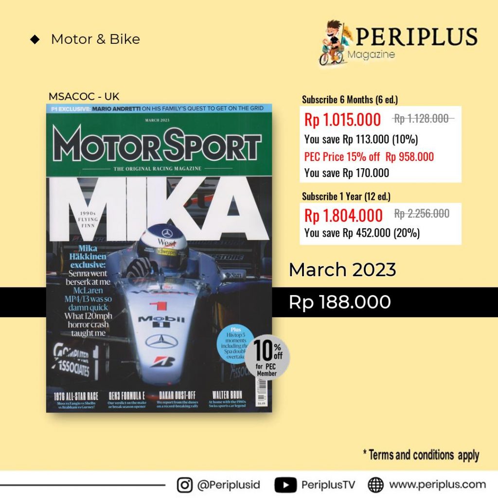 Majalah Impor Motor Sport