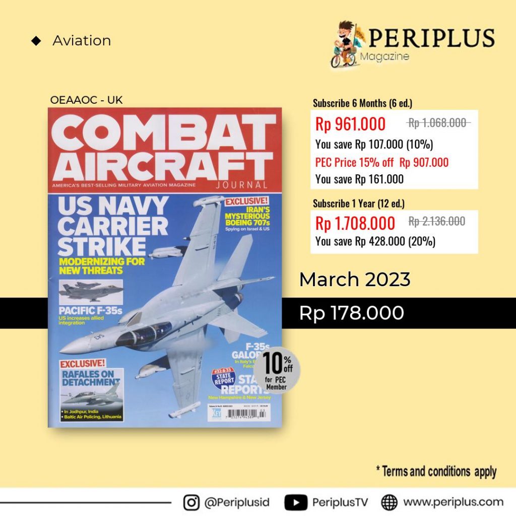 Majalah Impor Combat Aircraft