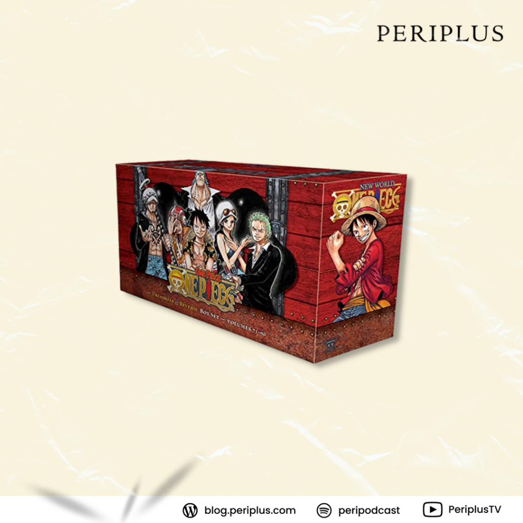 9781974725960 One Piece Box Set 4 Dressrosa to Reverie Volumes 71-90 with Premium (4)