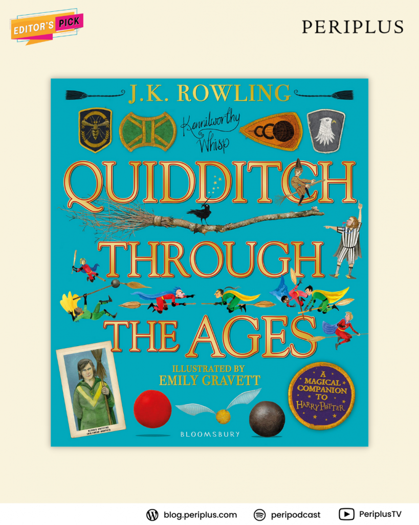Periplus Blog 9781526608123 Quidditch Through the Ages - Illustrated Edition