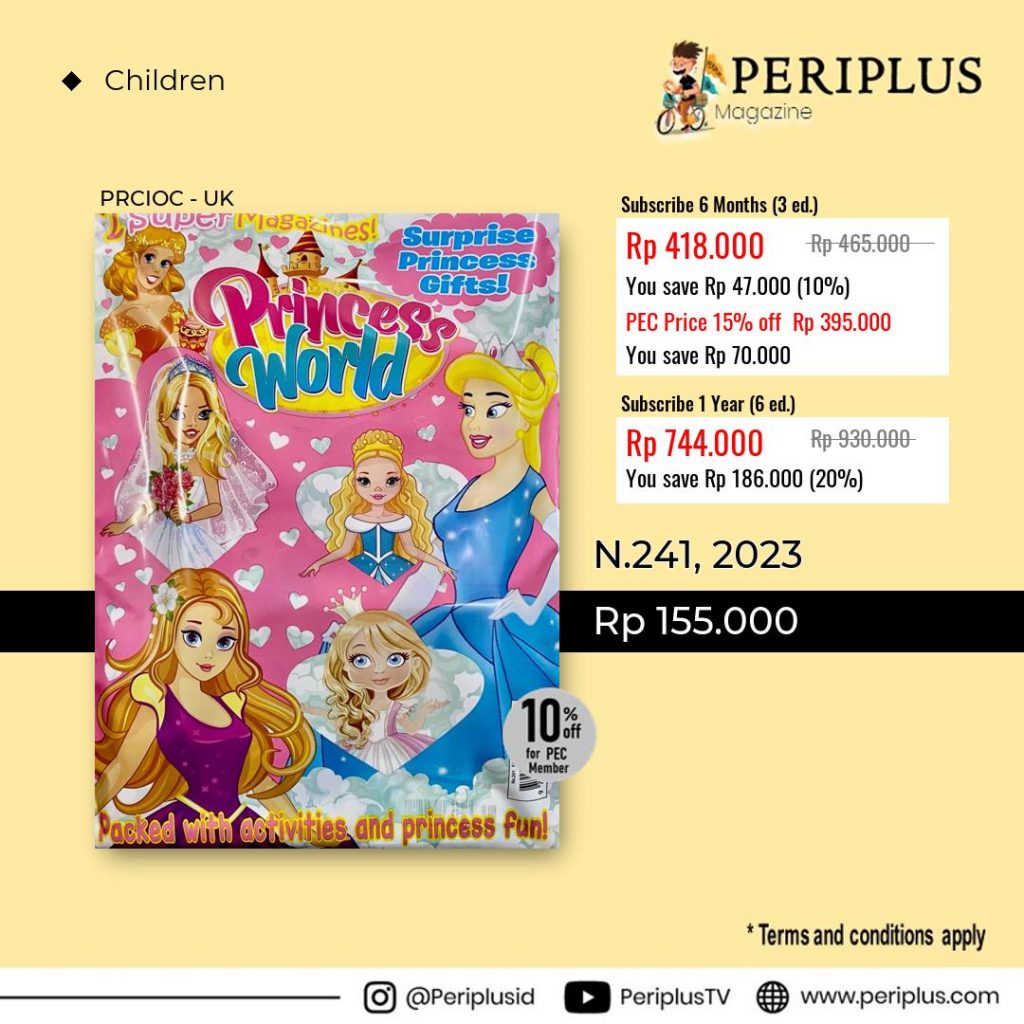 11 Periplus Import Magazine Princess World