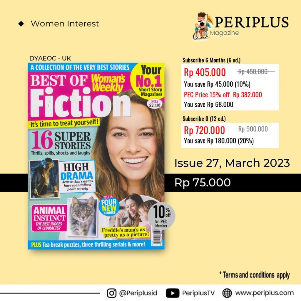 3 Periplus Import Magazine Best of Fiction