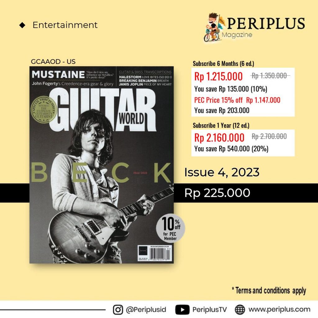 5 Periplus Import Magazine Guitar World