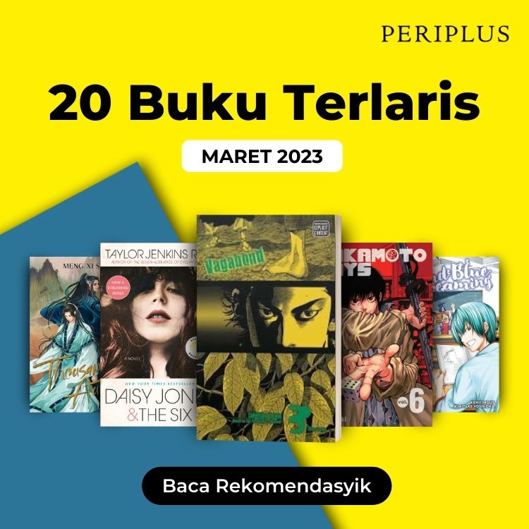 20 Buku Terlaris Periplus.com 2023 a