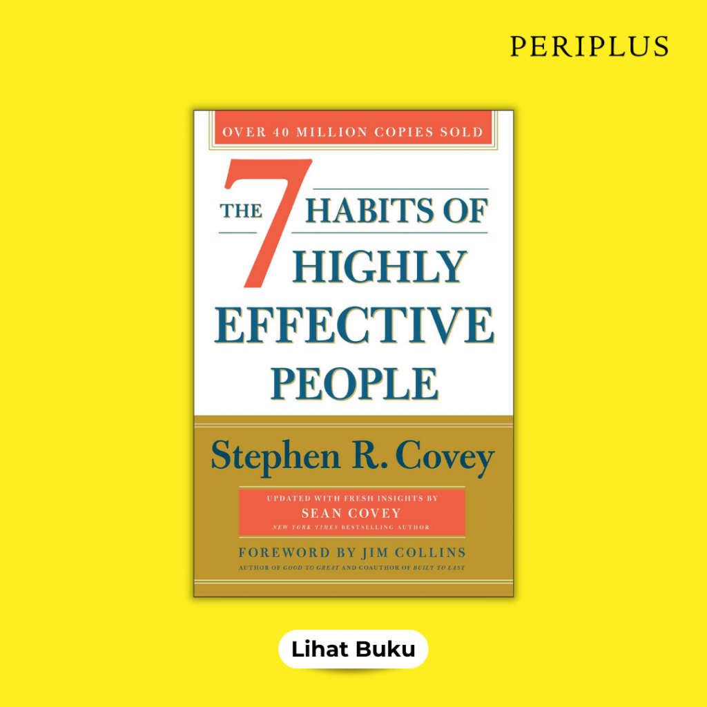 9781982137274The 7 Habits of Highly Efective People