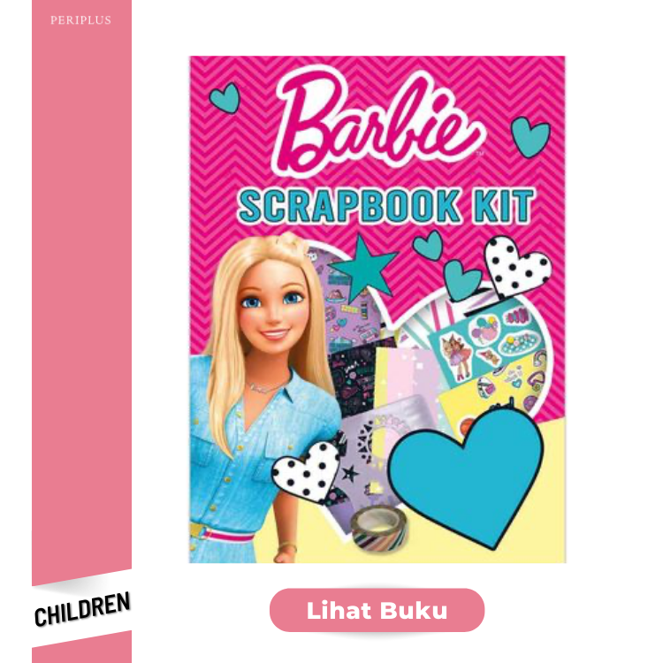 Children 9781788244930 Barbie Scrapbook Kit