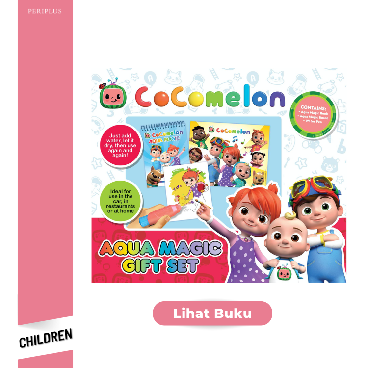 Children 9781788245012 Cocomelon Aqua Magic Gift Set
