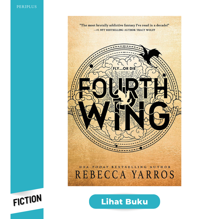 Buku terbaru Fiction 9780349437002 Yarros-Fourth Wing