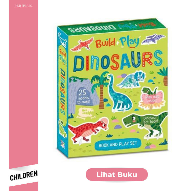 Children 9781801056236 Build And Play Dinosaurs