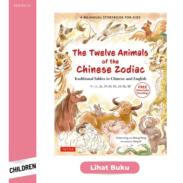 Children 9780804855945 Twelve Animals of Chinese Zodiac