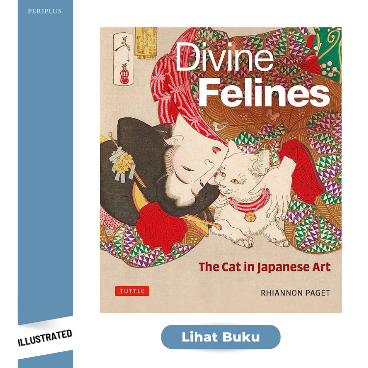 Illustrated 9784805317334 Divine Felines_ Cat in Japanese Art