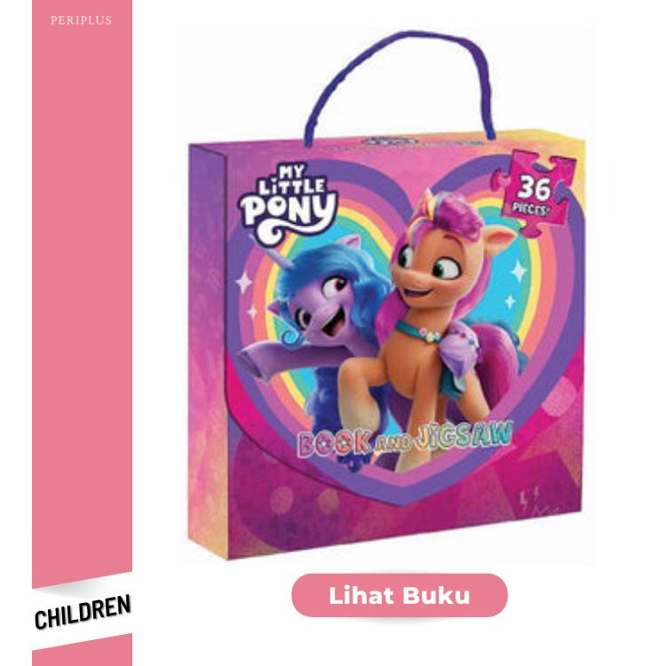 Children 9780655229629 My Little Pony - Book & Jigsaw