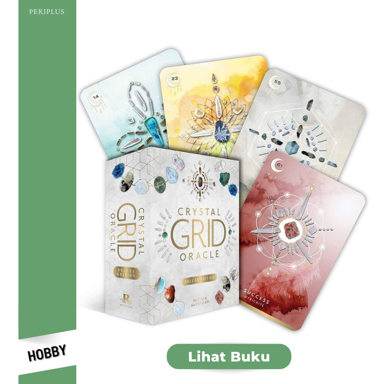 Hobby 9781922785145 Crystal Grid Oracle (Deluxe Ed)