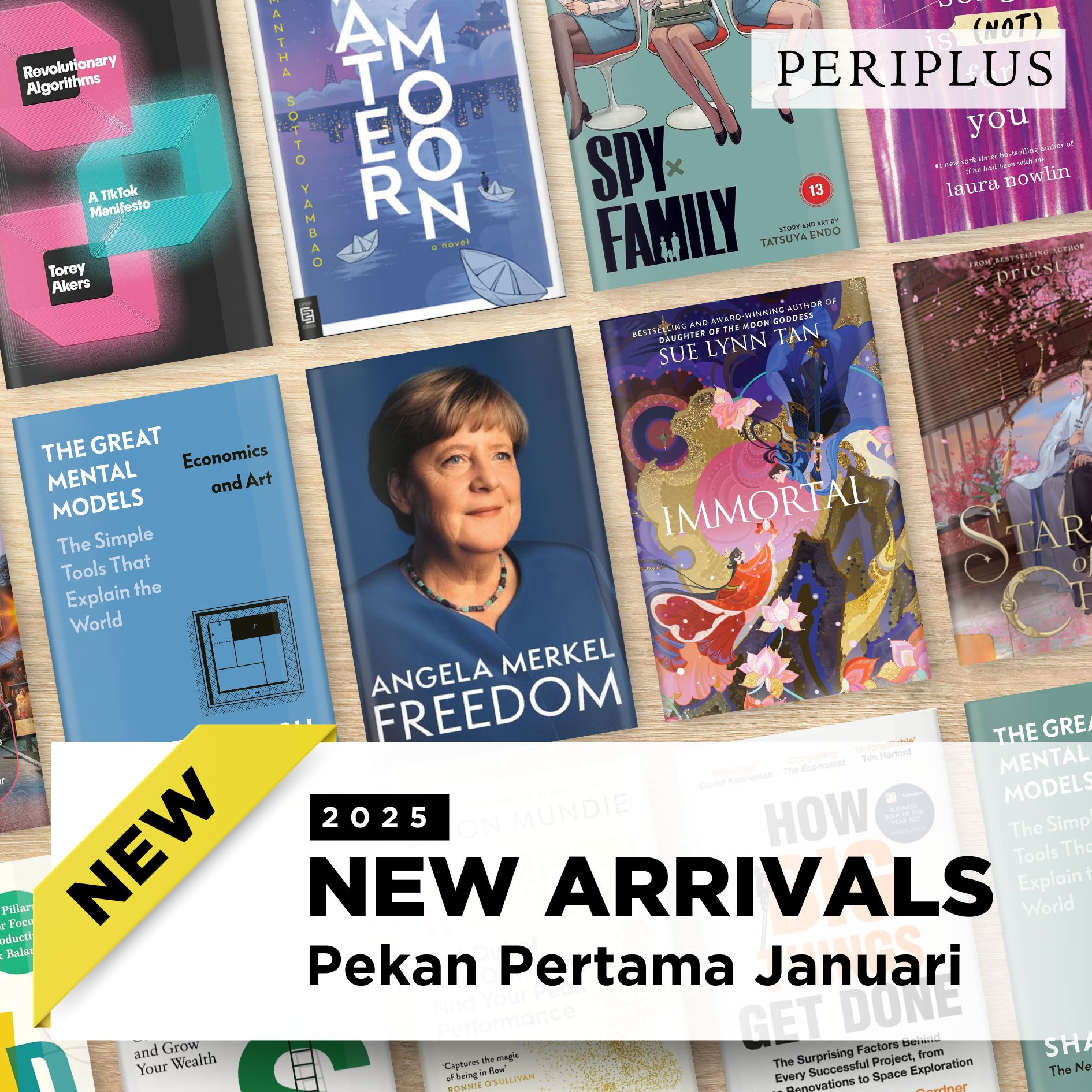 Buku Terbaru Pekan Pertama Januari 2025