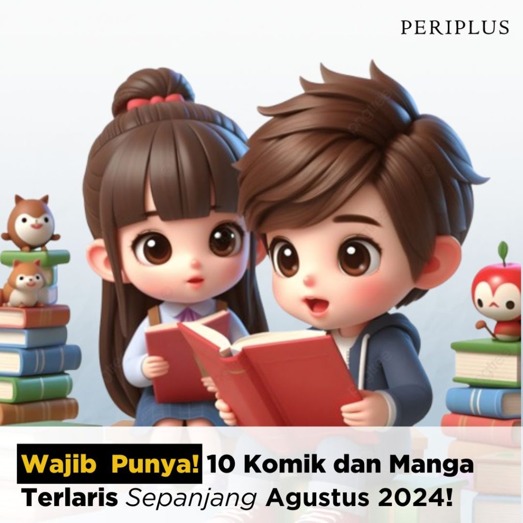 10 Komik dan Manga Terlaris Agustus 2024