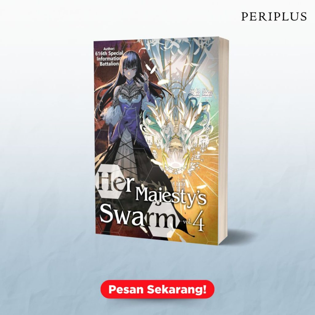 10 Komik dan Manga Terlaris Agustus 2024 9781718359192 Her Majesty's Swarm_ Volume 4