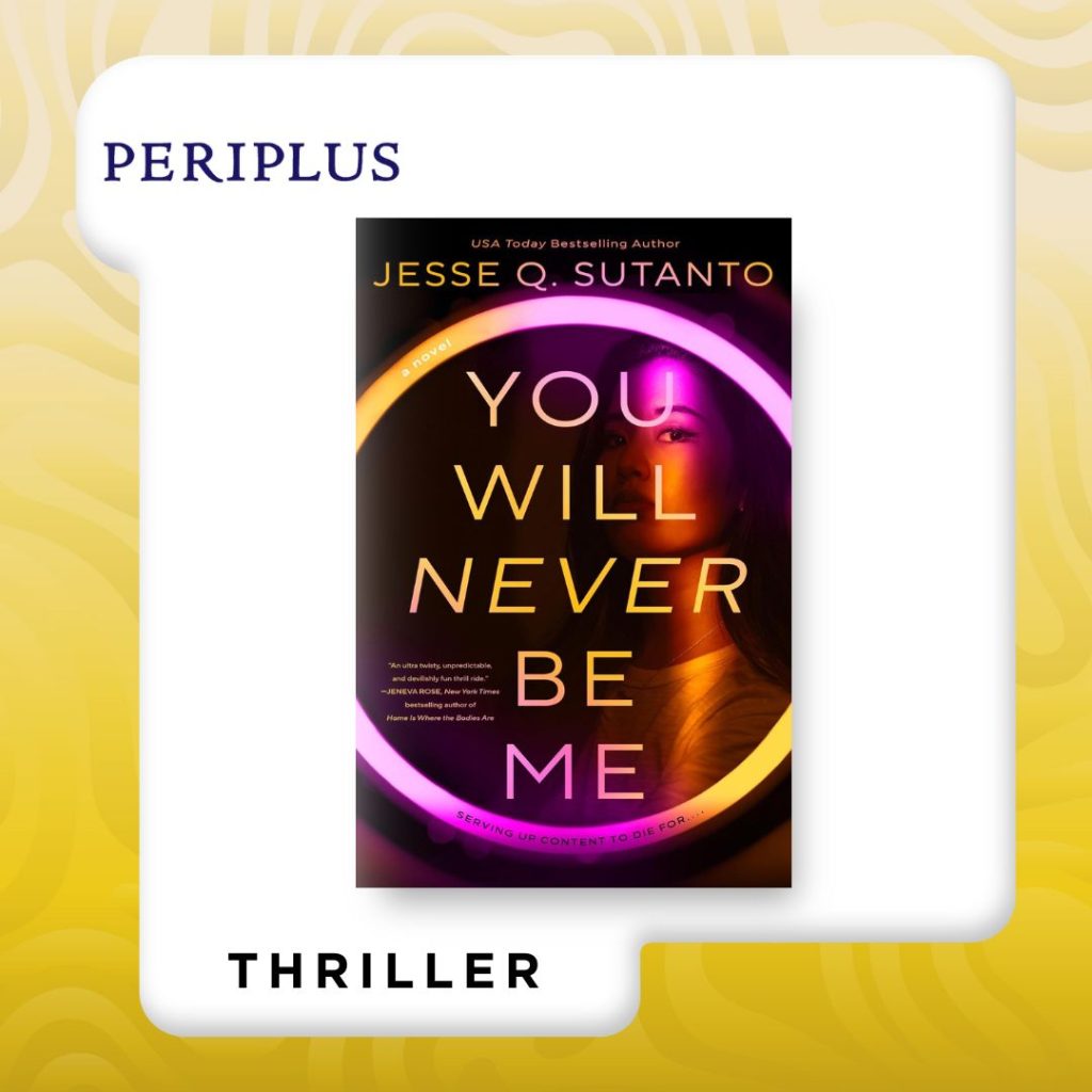 9780008683764 You Will Never Be Me Thriller Psikologis, Media Sosial, Balas Dendam