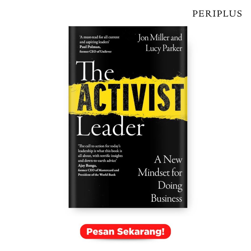 buku tentang isu sosial 9780008567552 The Activist Leader_ A New Mindset for Doing Business