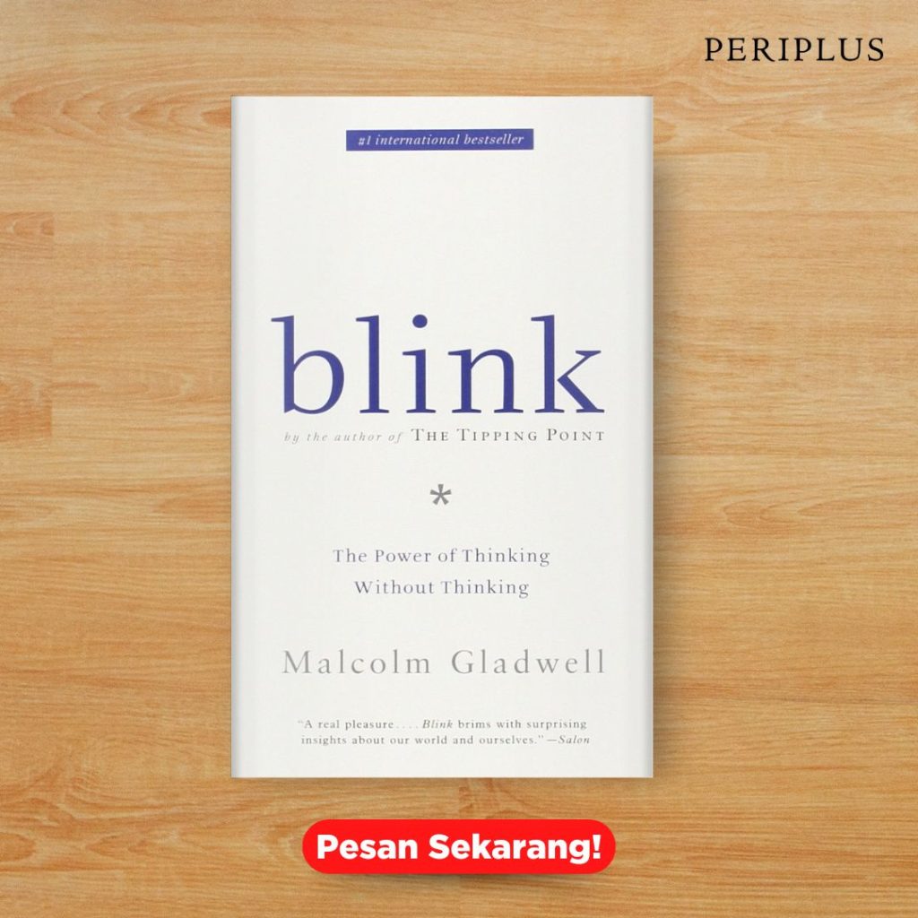 rekomendasi buku bestseller karya Malcolm Gladwell 9780316057905 Blink