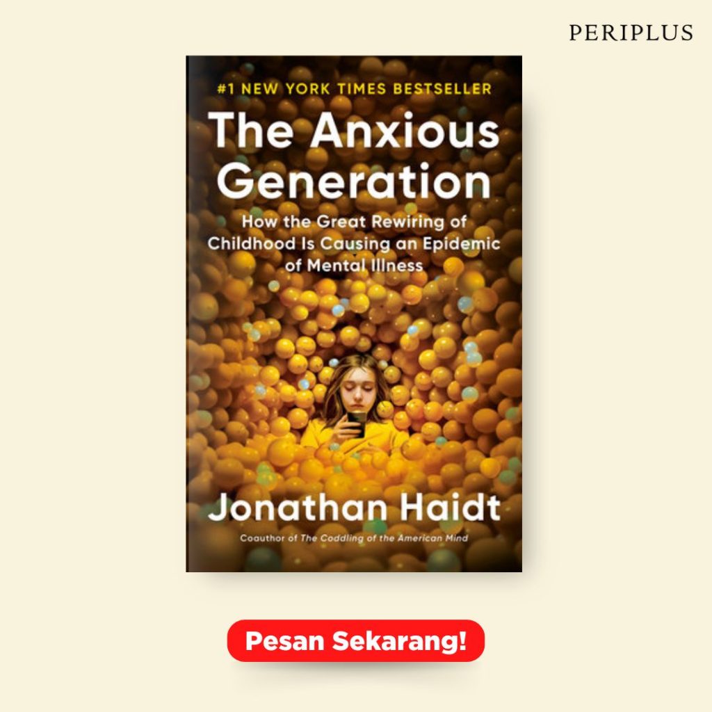 buku terlaris 9780593655030 Anxious Generation