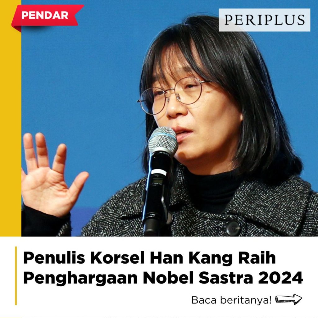 Penulis Korsel Han Kang Raih Penghargaan Nobel Sastra 2024