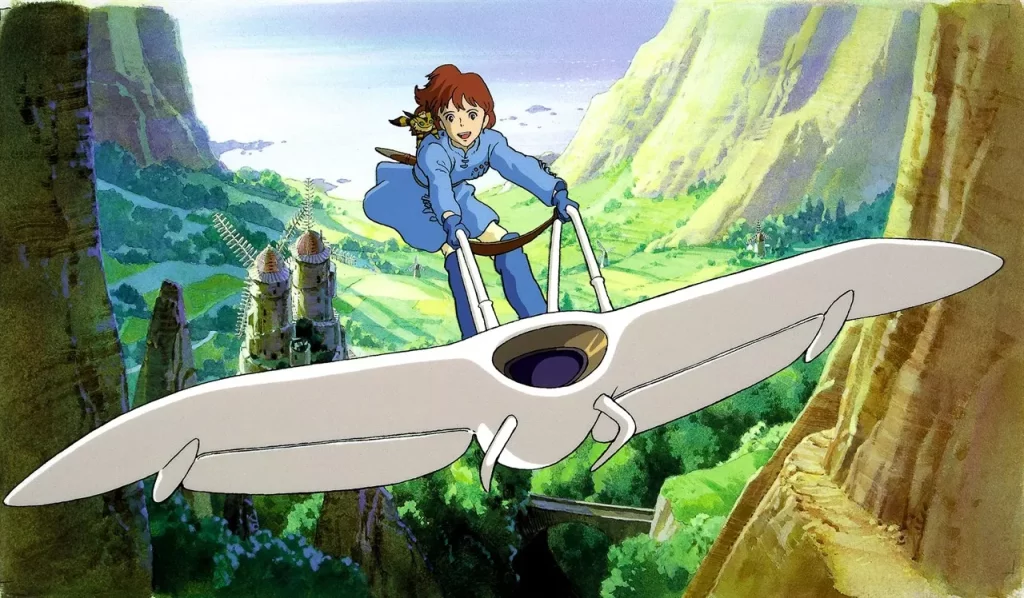 Visual film Nausicaa of the Valley of the wind