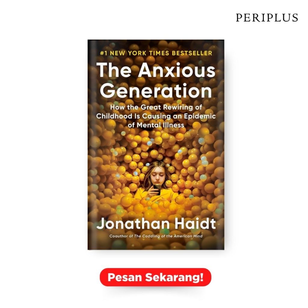 rekomendasi buku tenteng kesehatan mental 9780593655030 The Anxious Generation