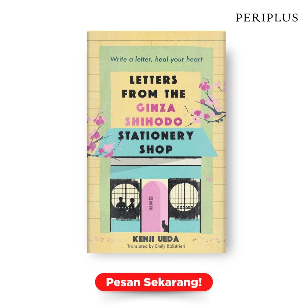 Rekomendasi Novel Jepang Terbaru 9781786584649 Letters from the Ginza Shihodo Stationery Shop