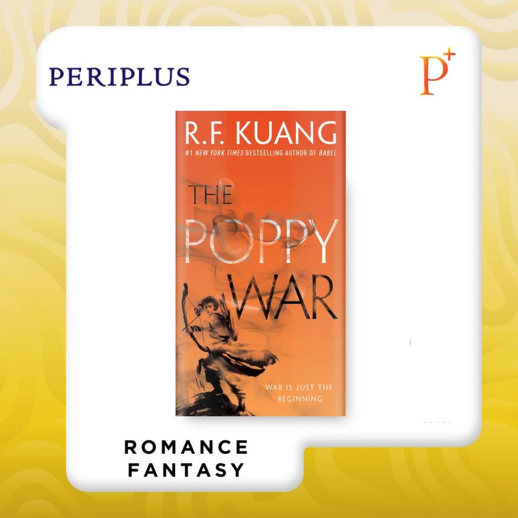9780063429147 Poppy War by R.F. Kuang - Book 1 of Trilogy The Poppy War Buku Terbaru April 2025