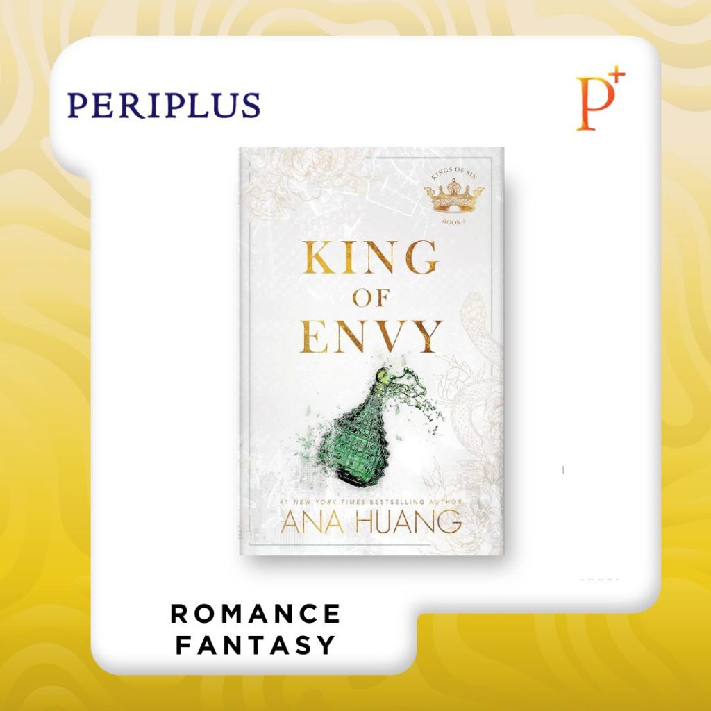 9780349436395 King of Envy by Anna Huang - Book 5 of Kings of Sin Series Buku Terbaru April 2025