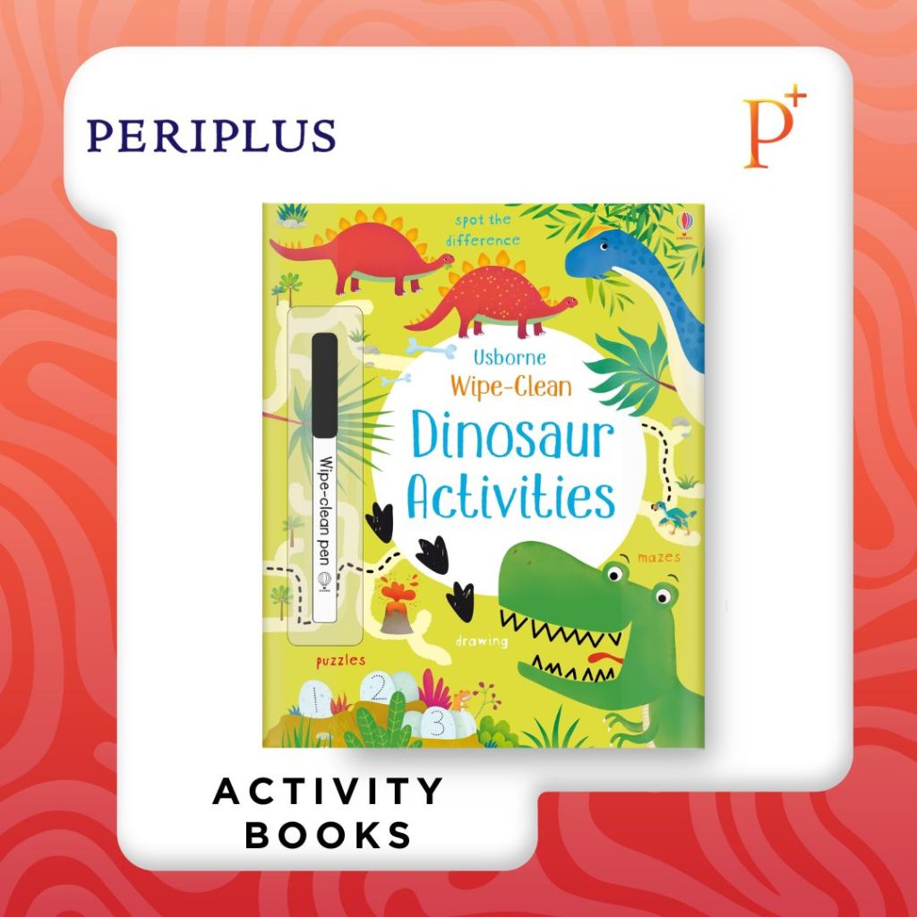 9781474919012 Wipe Clean Dinosaur Activities