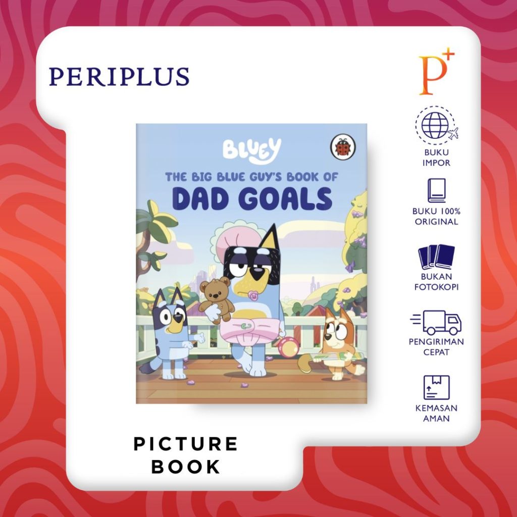9780241728925 Bluey_ Big Blue Guy's Book of Dad Goal